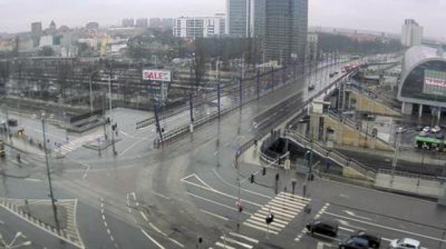 Widok z kamery online z Poznania
